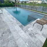 Stonehardscapes 12x24 marina grey xtreme grip marble pavers pool and deck