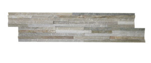 Natural Quartzite Ledgestone Veneer Honeydew Pencil Panel