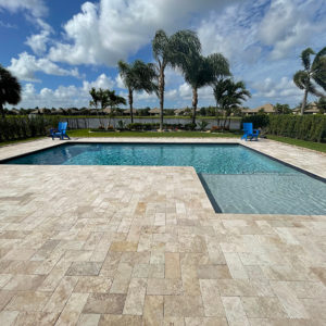 Ivory Natural | Travertine Pavers - StoneHardscapes, LLC