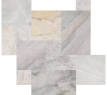 StoneHardscapes Turkish Carrara Marble French Pattern