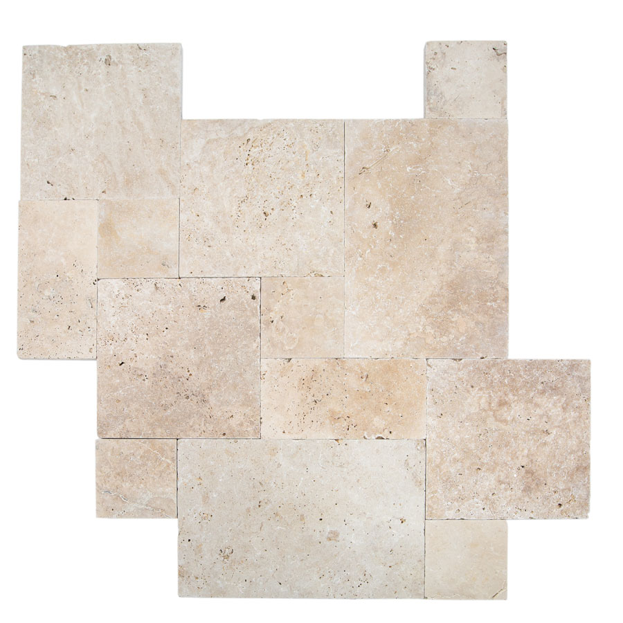 Ivory/Natural Classic Tumbled Pavers