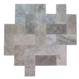 StoneHardscapes Silver Herringbone Pattern